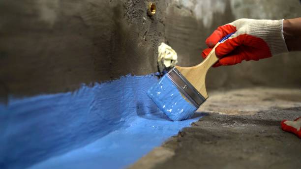 SJ Waterproofing Pros commercial waterproofing team near Cambria, IL